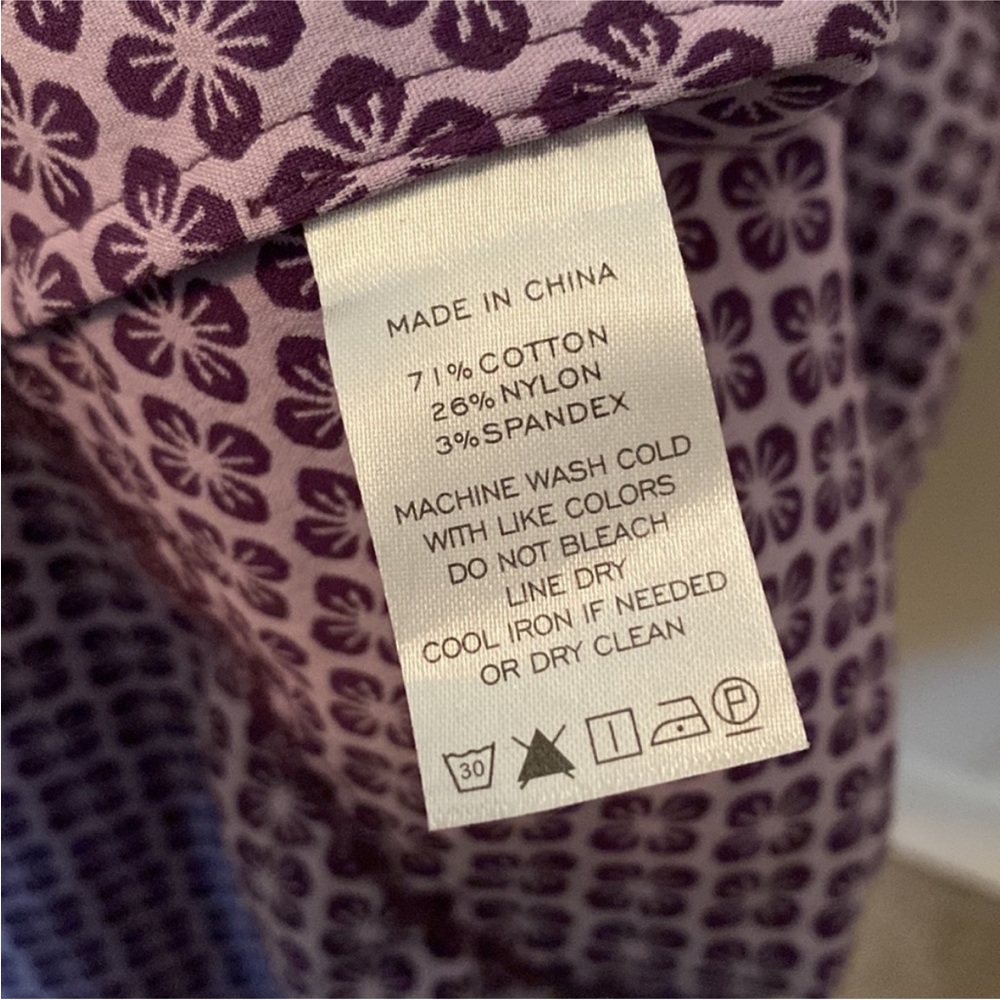 Hill House Purple Patterned Dress - Picture 6 of 7